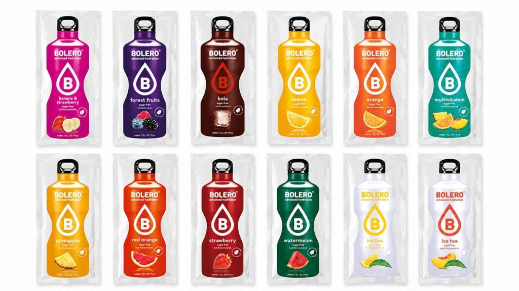 Bolero Mixed Pack Top 12 Flavors 12 Sobres