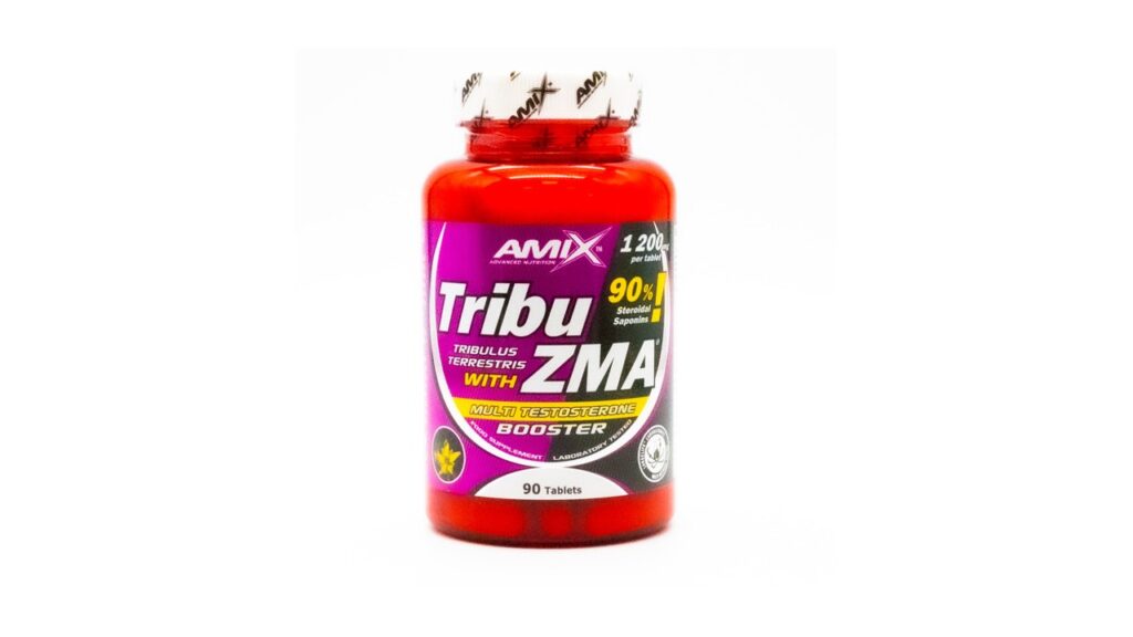 Amix Tribu-ZMA 90 Tabs - Suplemento de apoyo para ganar masa muscular.