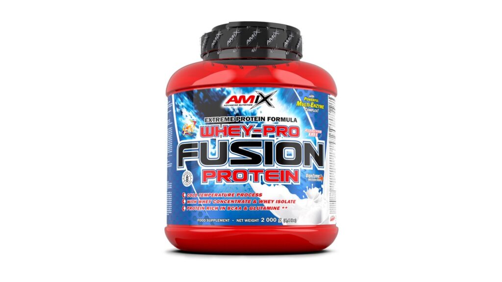 Amix Whey Pro Fusion 2 kg - Proteína para ganar masa muscular.