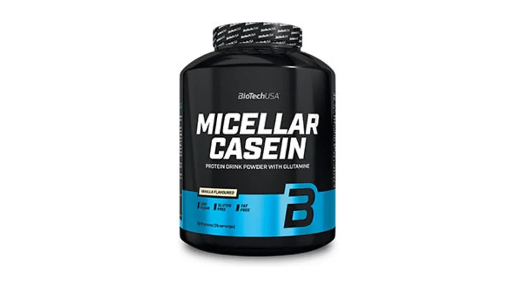 BioTech USA Micellar Casein - Caseina Micelar 908 gr - Proteína de absorción lenta.