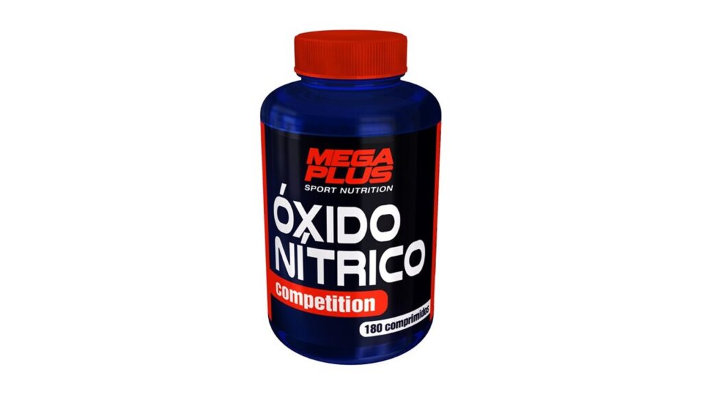 Mega Plus Óxido Nítrico Competition en presentación de180 Comp