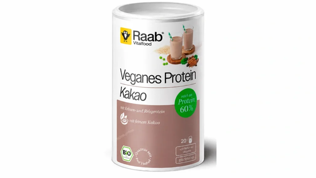 Raab Vitalfood Proteina De Cacao Polvo 400 Gr Bio Vegan Sin Gluten