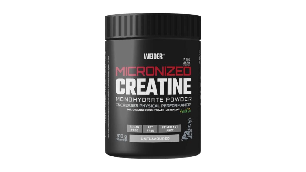 Weider Creatina Micronizada 200 Mesh Neutra 310 Gr - Para apoyar rendimiento y ganar musculo.