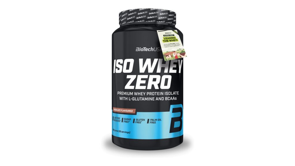 BioTechUSA Iso Whey Zero - Proteína con pocos carbohidratos. 