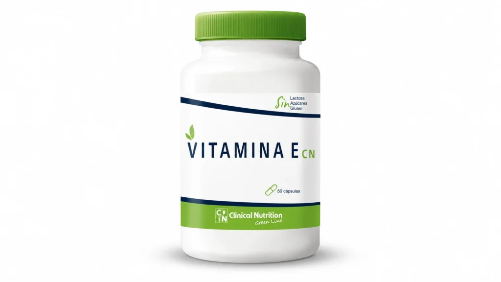 Suplemento de vitamina E en 50 caps - Marca Clinical Nutrition 