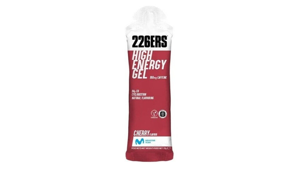 226ERS HIGH ENERGY GEL CAFFEINE - 1 Gel x 76 Gr - Gel energético 