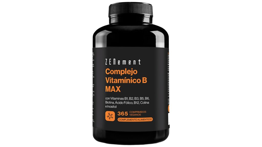 Complejo Vitaminico B Max de Zenement. Ideal para tener más energía y bienestar general.