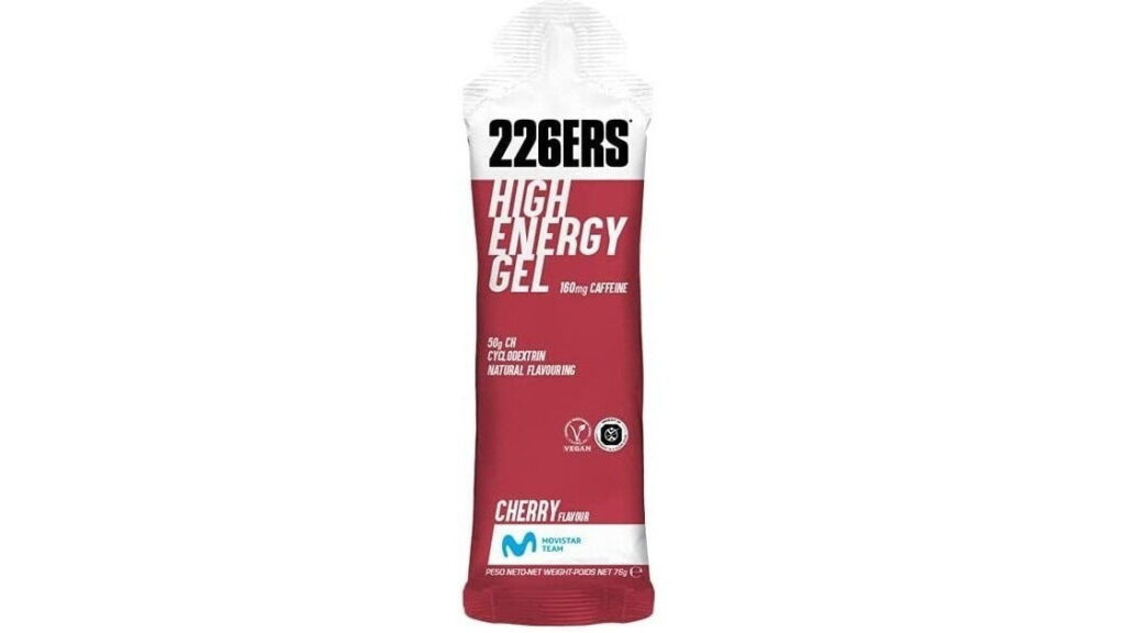 226ERS High Energy Gel con cafeína - Gel energético con cafeína.