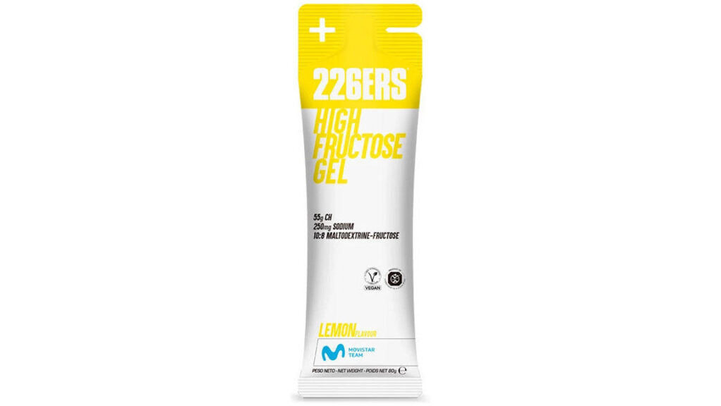 226ERS High Fructose Gel - Gel energético con extra de carbohidratos.